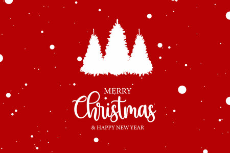 Vector merry christmas realistic greeting card with xmas elements vector fileのイラスト素材