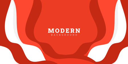 Business presentation wave red stylish background vector fileのイラスト素材