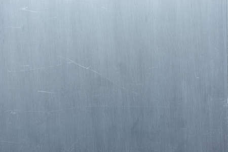 Texture of raw aluminum plate with scratches#1の写真素材