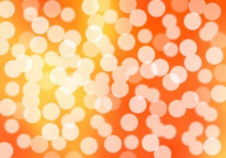 Orange bokeh backgroundの写真素材