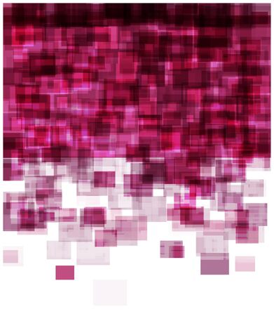 Purple background. The rectangles superimposed on each other.のイラスト素材