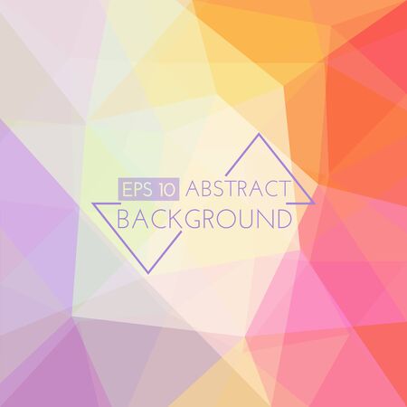 Abstract 3D background. The main elements of lines and triangles.のイラスト素材