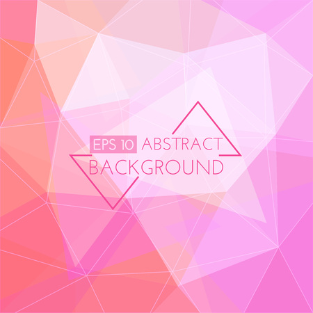 Abstract 3D background. The main elements of lines and triangles.のイラスト素材