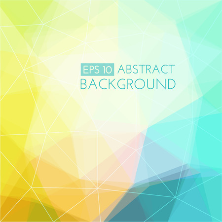 Abstract 3D background. The main elements of lines and triangles.のイラスト素材