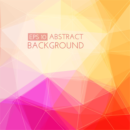 Abstract 3D background. The main elements of lines and triangles.のイラスト素材