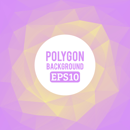 Poligon background multicolor. The main elements of lines and triangles.のイラスト素材