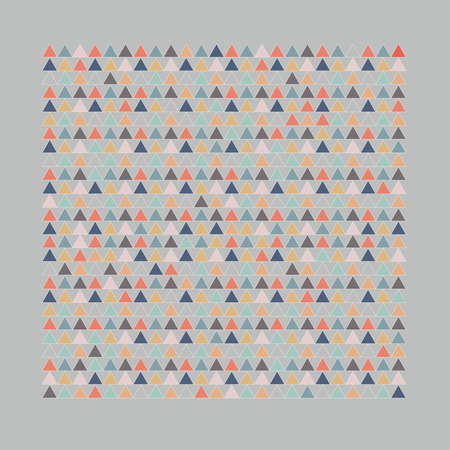 Geometric background. A simple background. Grey background with triangular elements.のイラスト素材