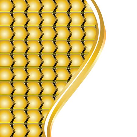 Abstract background, metallic  brochure, vectoのイラスト素材