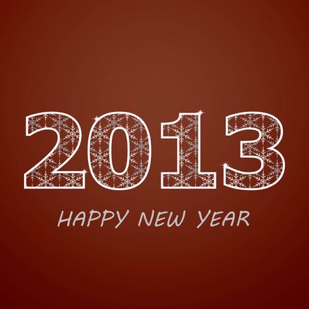 New year 2013のイラスト素材