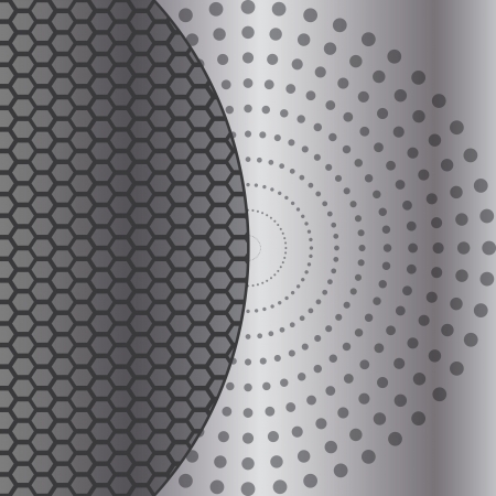 Abstract metal background on texture のイラスト素材