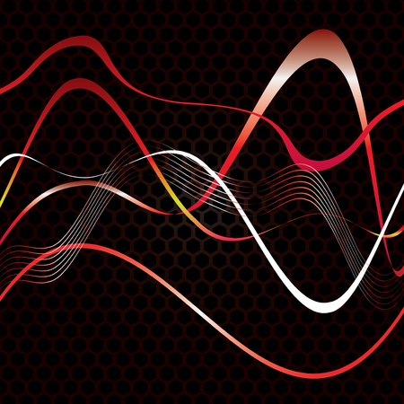 Abstract stripes on texture vectorのイラスト素材