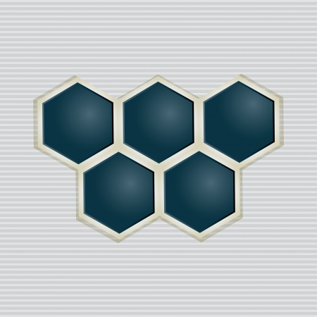 Atom part on texture  backgroundのイラスト素材