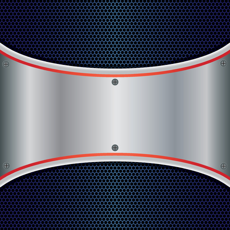 Abstract background, metallic brochure, vectorのイラスト素材