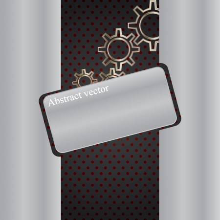 Abstract background, metallic brochure, vectorのイラスト素材