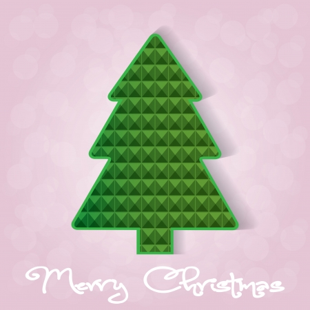 Christmas Greeting Card. Merry Christmas lettering, vector illustrationのイラスト素材