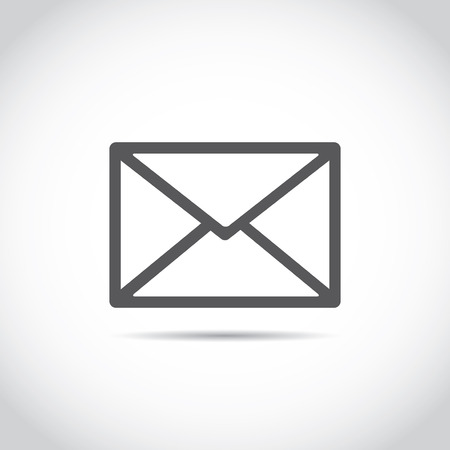 Postal envelope sign. e-mail symbol . icon envelope.VECTORのイラスト素材