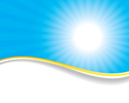 Abstract blue vector background with wave pattern.vectorのイラスト素材