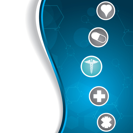 Abstract medical background . EPS 10. VECTORのイラスト素材