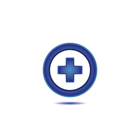 Medical cross line icon.のイラスト素材