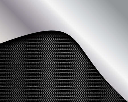Vector of abstract metallic background .EPS10のイラスト素材