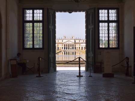 Villa Pisani one of the Palladian Villas between Padua and Venice Italyのeditorial素材