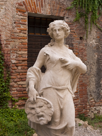 The exterior of the Teatro Olimpico in Vincenza Italyのeditorial素材