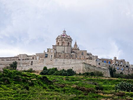 The Malta Natural History Museum in the Silent City of Mdina on the Island of Malta, Europeのeditorial素材