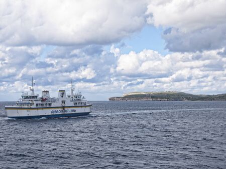 Ferry to the Maltese Island of Gozoのeditorial素材