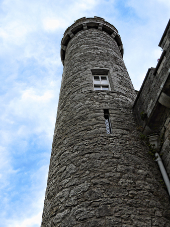 House and Gardens  at Bodelwyddan Castle in North Wales UKのeditorial素材