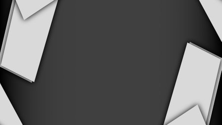 Abstract background gradient monochrome simple modern elegant premium vector