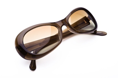 Sunglasses isolated on a white backgroundの写真素材