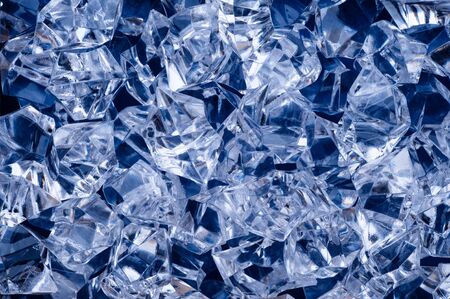 Crushed ice surface, abstract backgroundの写真素材
