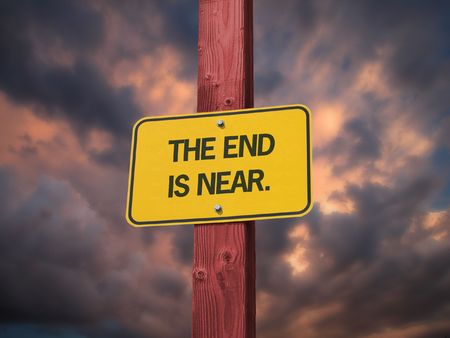 The End is Nearの写真素材