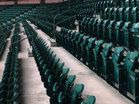 Major League Baseball Stadium Seatsの写真素材