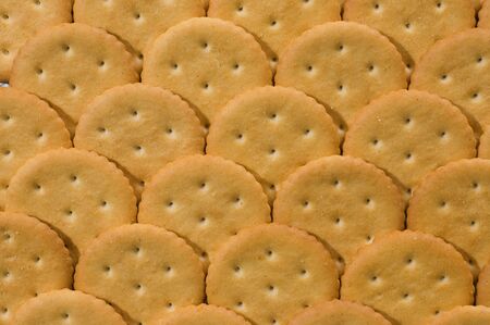 Crackers background 
