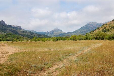 The image of highlands landscapeの写真素材