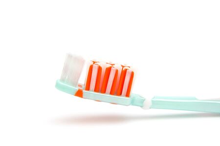 Toothbrush isolated on white backgroundの写真素材