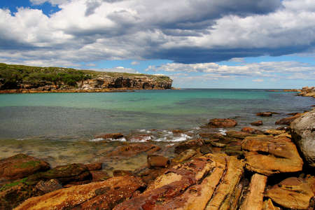 Quiet lagoon in the Royal National Park in Sydney, Australia.の写真素材