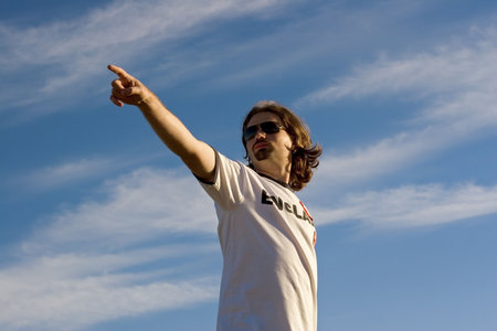 Right directionの写真素材