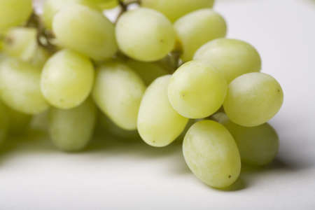 A bunch of grape on white background