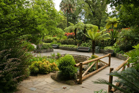 Garden landscapeの写真素材