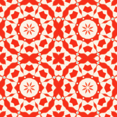 vector seamless geometric pattern のイラスト素材