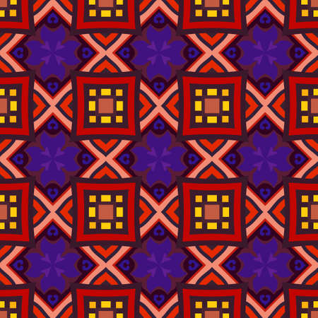 vector seamless geometric pattern のイラスト素材