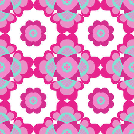 seamless geometric patternのイラスト素材