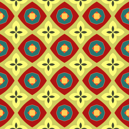 seamless geometric patternのイラスト素材