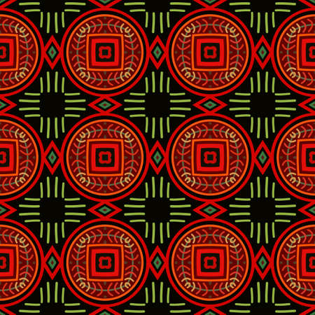 seamless geometric patternのイラスト素材