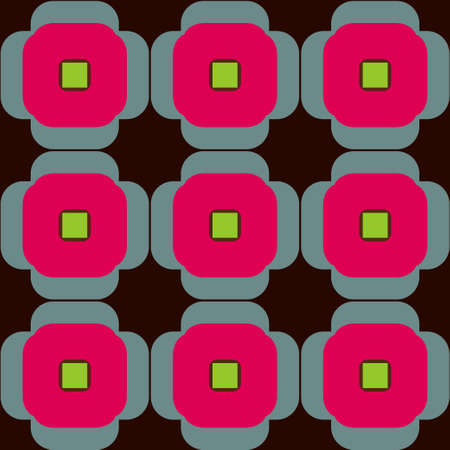 seamless geometric patternのイラスト素材