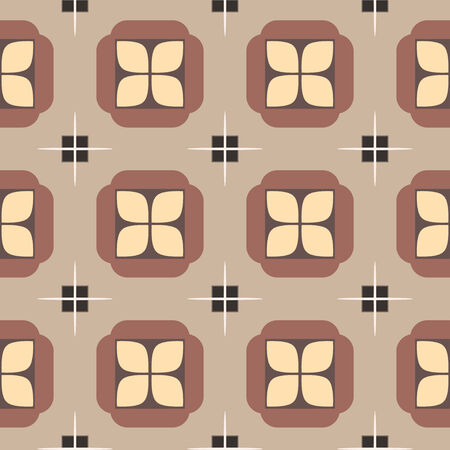seamless geometric patternのイラスト素材