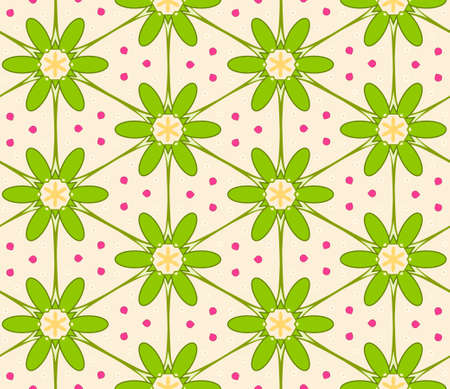 seamless geometric patternのイラスト素材