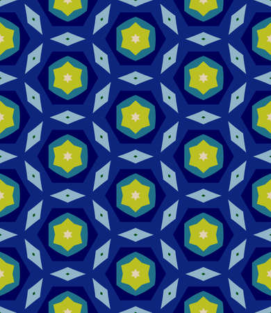 seamless geometric patternのイラスト素材
